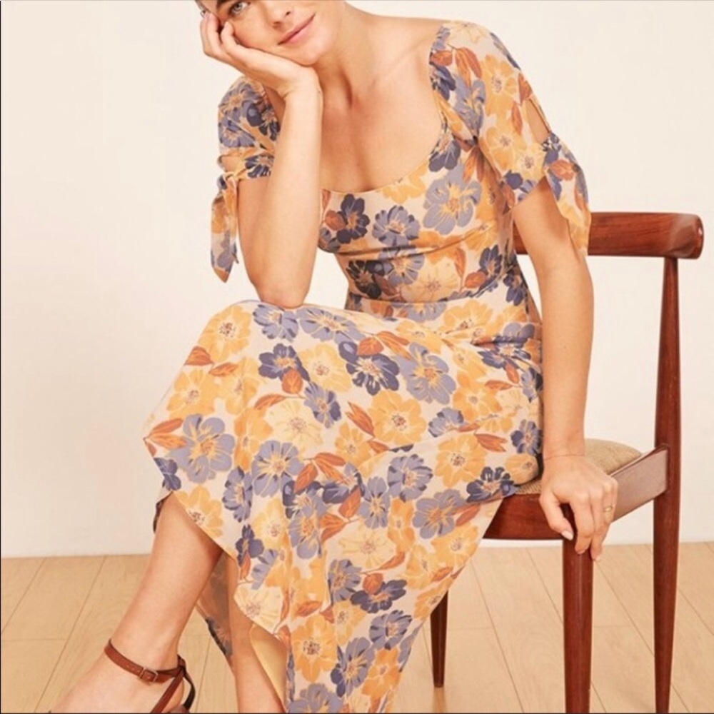 Reformation Meredith Floral Maxi Dress